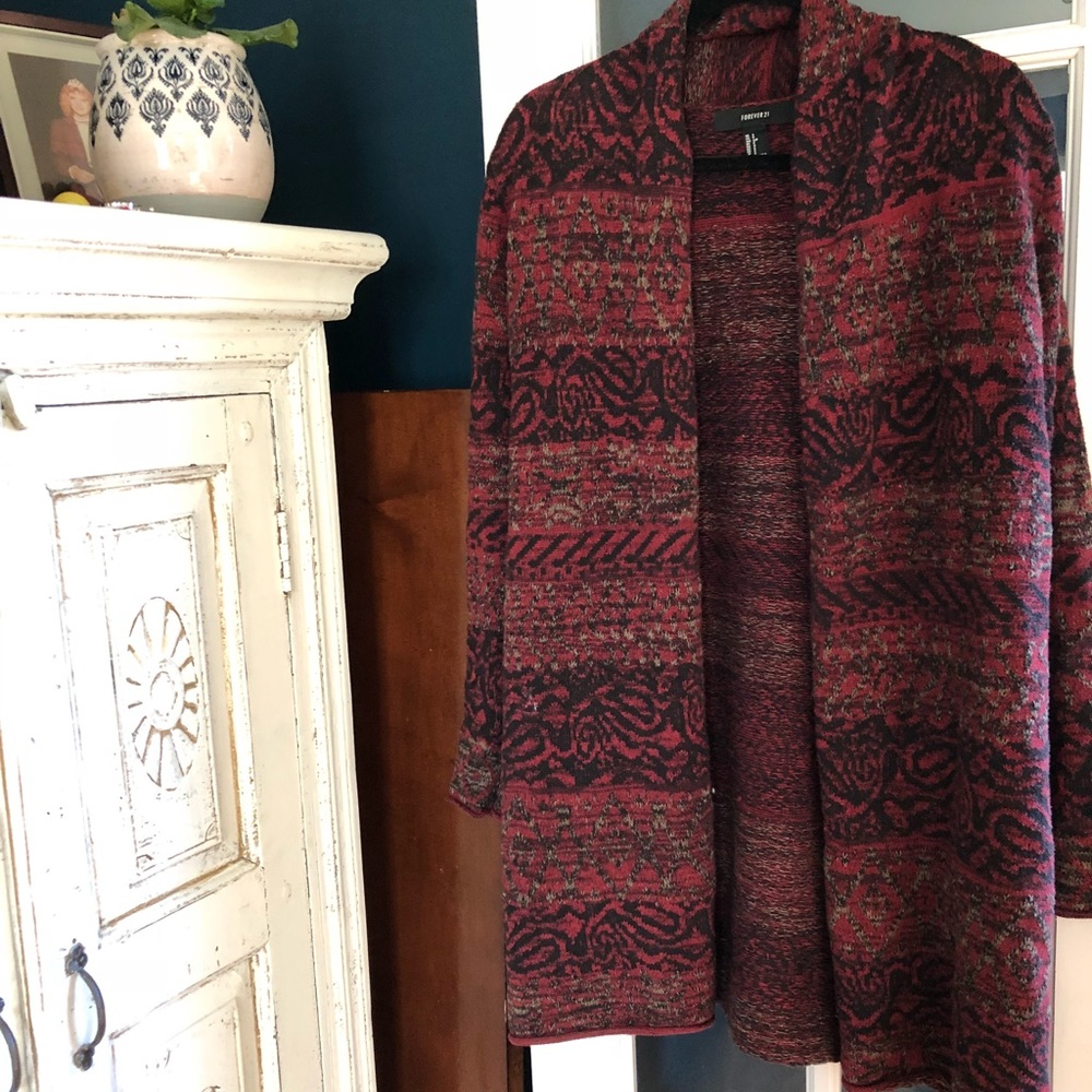 Long F21 Sweater